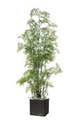 Fougère adiantum artificielle sur pied, en pot, H 180 cm, D 70 cm