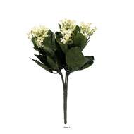 Kalanchoe artificiel en piquet pour extérieur H 34 cm
