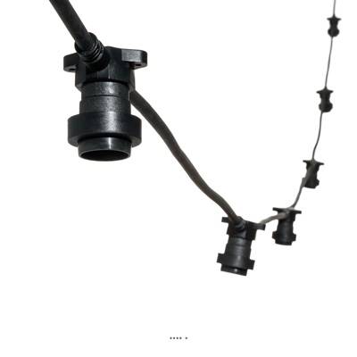 Guinguette L 500 cm 5 portes ampoule douille E27 