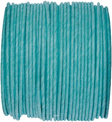 Cordon Papier laitonne Turquoise D 2 mm bobine de 20 metrès