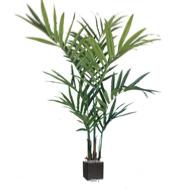 Palmier kentia artificiel en pot 12 palmes H 210 cm en kit Vert 