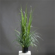 Isolepsis Herbes Folles Graminée factice Vert H120cm en pot déco dense