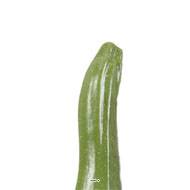 Courgette verte artificielle X 3 en Plastique soufflé L 180x40 mm