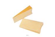 Tranche de Fontina Fromage en lot de 2 Plastique soufflé L 160x75 mm