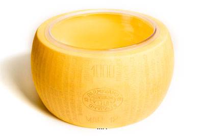 Meule de Parmesan evidee avec bol en Plastique soufflé D 440x210 mm