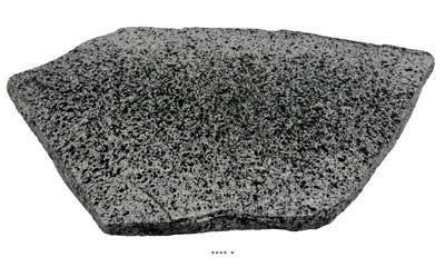 Dalle pierre plate artificielle grise Plastique soufflé L 290x190 mm