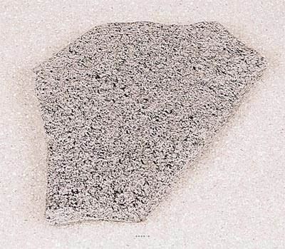 Dalle pierre plate artificielle clair Plastique soufflé L 310x180 mm
