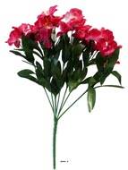 Bouquet d'Orchidées factices 21 fleurs H33cm superbe Rose fushia