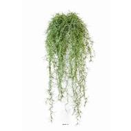 Chute de feuillage artificiel long hair L 80 cm vert