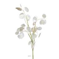 Branche de la monnaie du pape artificielle H 65 cm