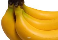 Régime de bananes artificiel 5 fruits H 21 cm