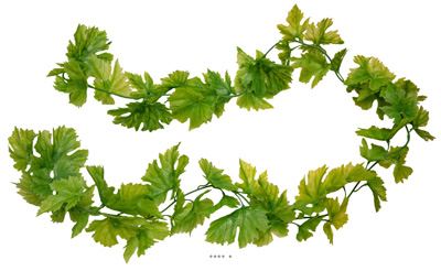 Guirlande de feuilles de vigne UV 76 feuilles - H 150 cm