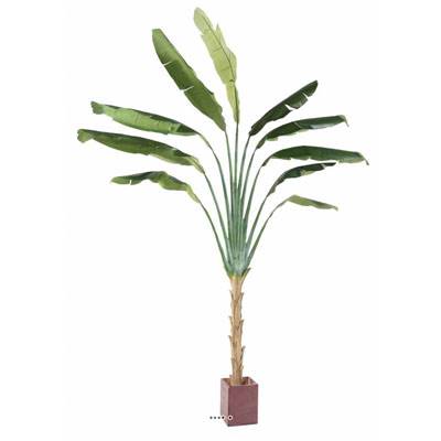 Arbre du voyageur palmier artificiel en pot H 350cm