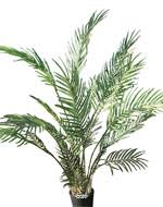 Palmier Areca artificiel trs large et dense en pot H 120 cm