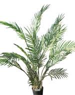 Palmier Areca artificiel très large et dense en pot H 120 cm