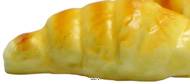 Croissant artificiel en lot de 2 en mousse PU  L 160x90 mm