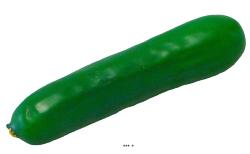Concombre Japonais factice légume artificiel Longueur15 cm et D 3 cm