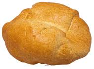 Miche de pain artificiel en Plastique soufflé L 170x145 mm