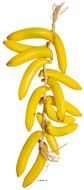 Grappe de 15 Bananes Artificielles en Plastique Soufflé – L 65 cm D 20 cm