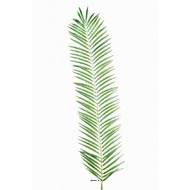 Feuille de palmier Cycas artificielle en tergal H 110 cm Vert