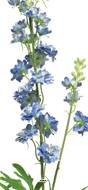 Delphinium artificiel, 2 ramures, H 85 cm, bleu royal - BEST