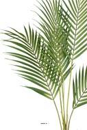 Piquet de 5 feuilles de Palmier Phoenix factice H85cm plastique D60cm