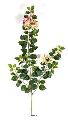 Branche de Bougainvillier artificielle H 83 cm Rose pâle