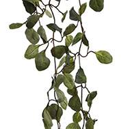 Branche d'eucalyptus artificiel retombant L125 cm vert