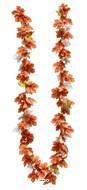 Guirlande d'Erable artificielle Automnale en tissu Lg 170 cm D 20 cm très dense