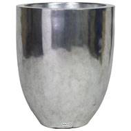 Bac en composites Charm Int. Colonne ronde D 50 x H 60 cm Argent