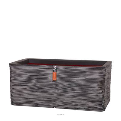 Bac Rib en plastique de qualité supérieure Int/Ext. jardinière 73x39x32 cm anthracite