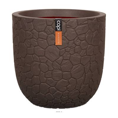 Bac Clay plastique top qualité Int/Ext. eggpot 35x34cm marron