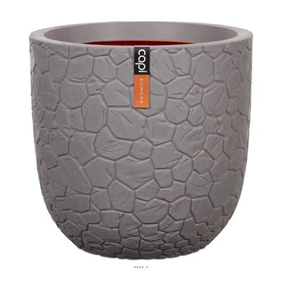 Bac Clay en plastique top qualité Int/Ext. eggpot 35x34 cm gris