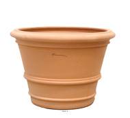 Cuvier moulure en terre cuite H 37 cm D 50 cm Terre cuite
