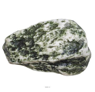 Pierre artificielle verte moyenne en Plastique soufflé L 190X100 mm