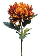 Chrysanthème artificiel, H 63 cm Orange - BEST