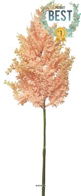 Astilbe artificiel en piquet, H 70 cm, grande densité Rose - BEST