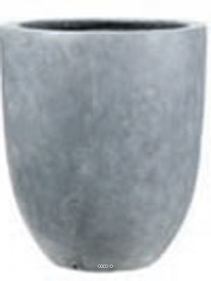Bac fibres de verre  Farn Ext. Eggpot Haut D52xH60cm Gris foncé