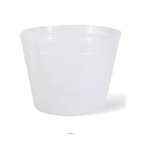 Liner de plantation facile silicone 50cm H38cm Int. rond transparent