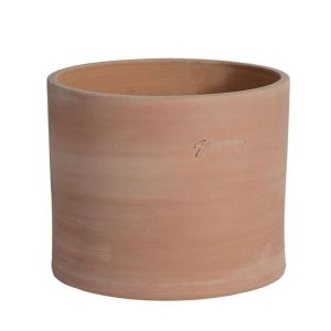 Pot cylindre droit en terre cuite H 13 cm x D 13 cm Terre cuite