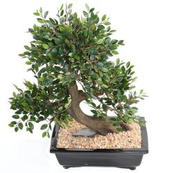 Bonsa Orme de Chine Artificiel H 50 cm D 45 cm en pot