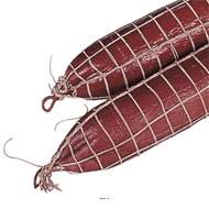 Saucisson Fumé artificiel en lot de 2 en Plastique soufflé L 450x65 mm