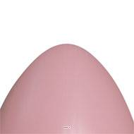 Œuf rose artificiel en Plastique soufflé H 300x200 mm