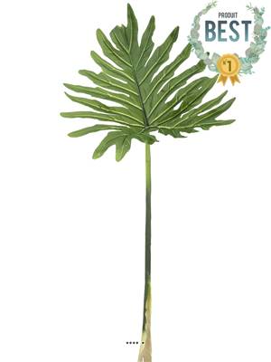Feuille de Philodendron Xanadu artificielle, H 93 cm - BEST