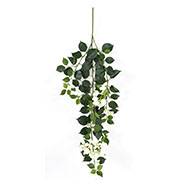 Branche de Bougainvillier artificielle H 80 cm tige armée Blanc