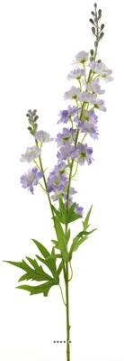 Tige de Delphinium poupre-blanc H 85 cm 