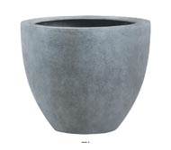 Bac fibres de verre/ composite Farn Ext. EggPot D25xH21cm Gris foncé