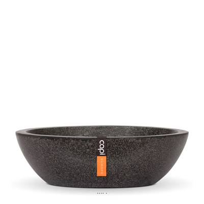Bac en pures Fibres Baya Ext. bol 24x7 cm noir