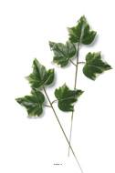 Branche 3 feuilles de lierre panache artificiel H43 cm D22 cm superbe