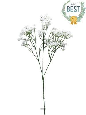 Gypsophile artificiel en branche 117 fleurs H 68 cm - BEST